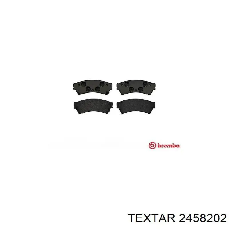Купити 2458202 Textar Колодки гальмівні передні, дискові