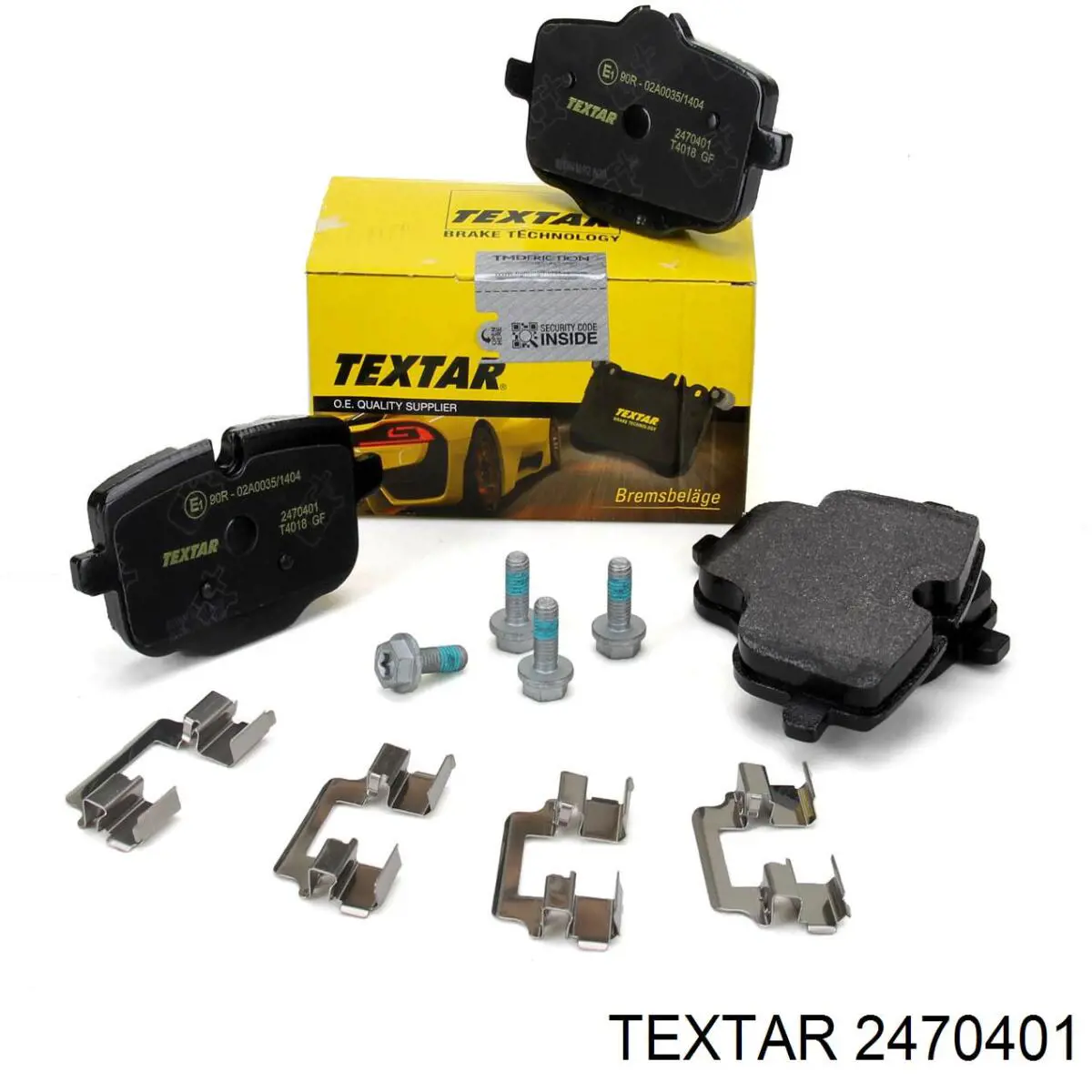 Задні гальмівні колодки Textar 2470401 ціна, від 69.13 USD