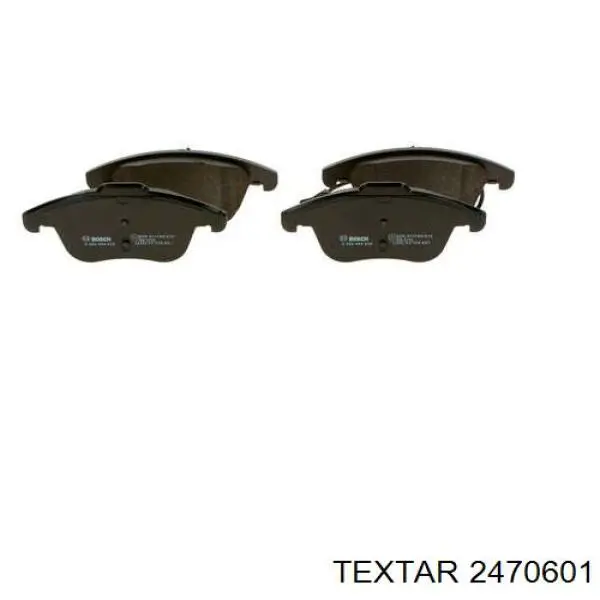 Передні тормозні колодки 2470601 Textar