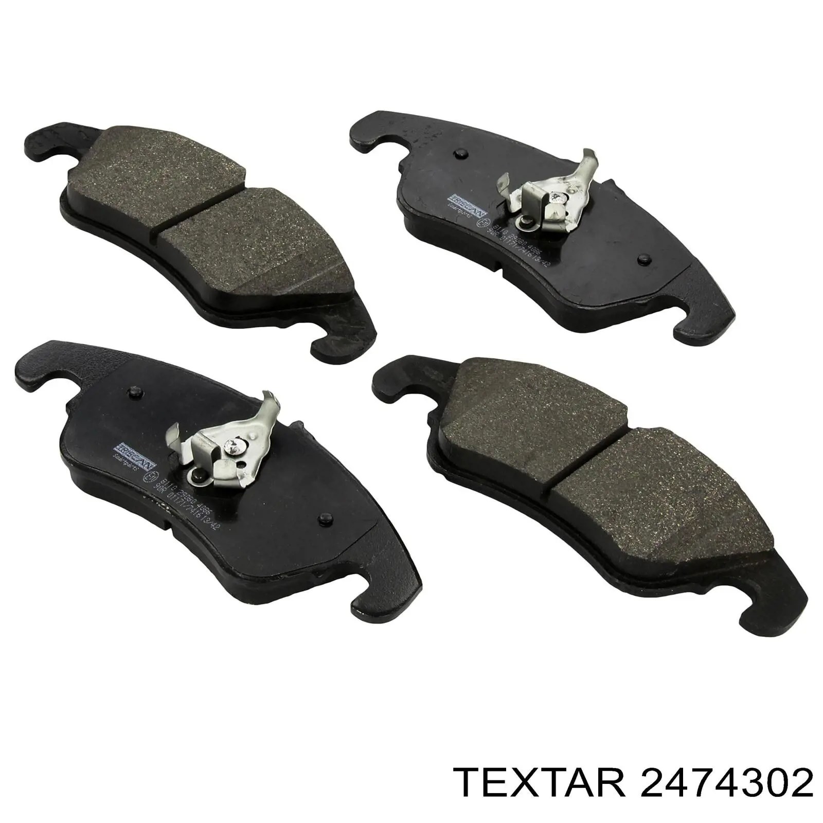 Передні тормозні колодки 1567730 Ford