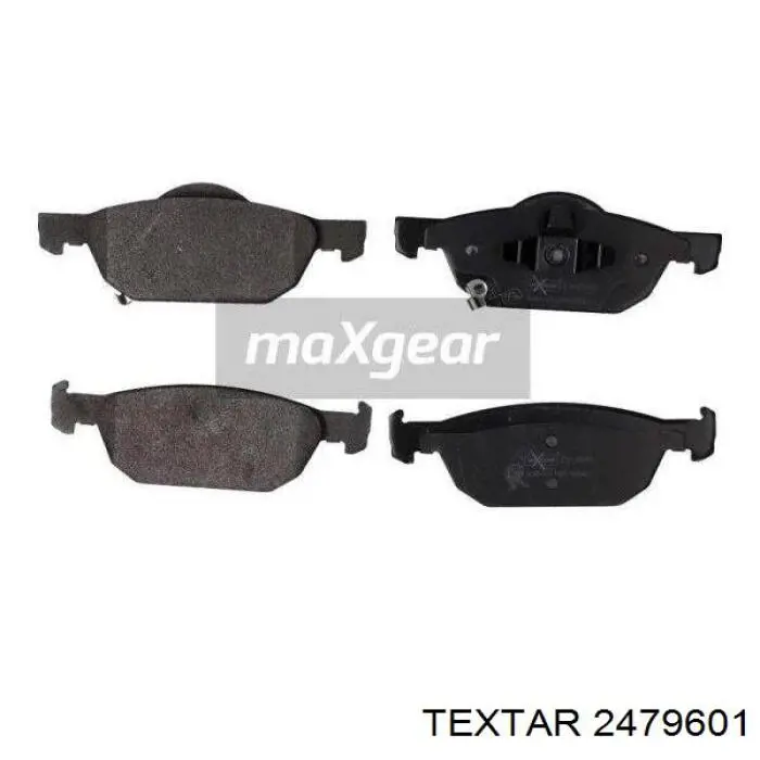Купити 2479601 Textar Колодки гальмівні передні, дискові