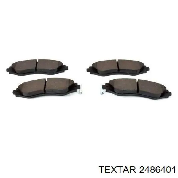 Тормозні колодки Textar 2486401