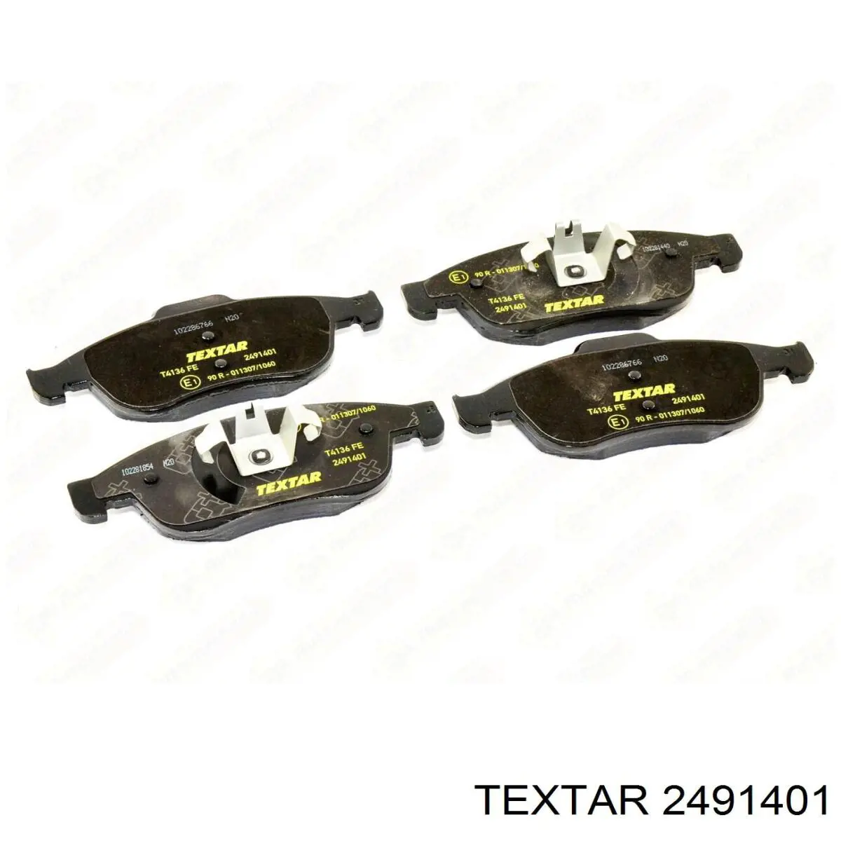 Гальмівні колодки Textar 2491401 ціна, від 24.11 USD