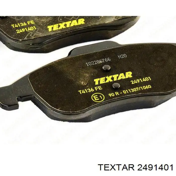 Передні тормозні колодки 2491401 Textar