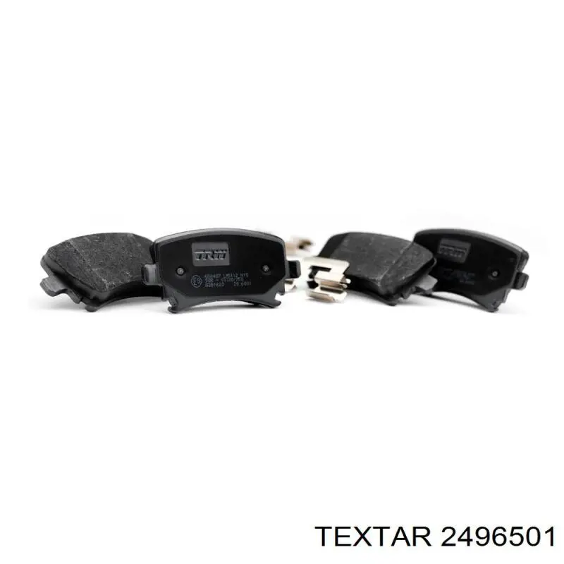 Передні тормозні колодки 2496501 Textar