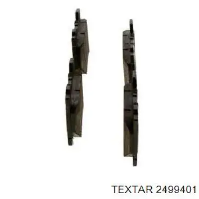 Купити 2499401 Textar Колодки гальмівні передні, дискові