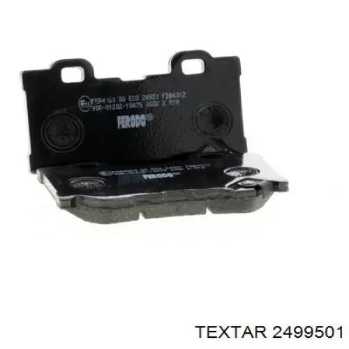 Купити 2499501 Textar Задні колодки
