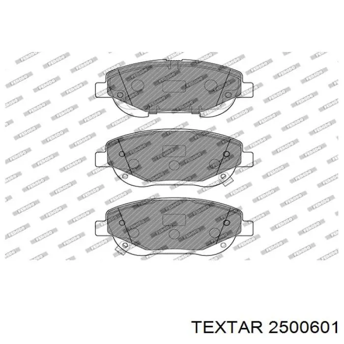 Тормозні колодки Textar 2500601