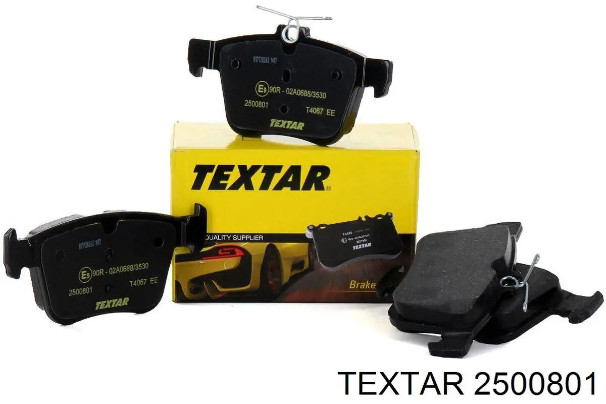 Задні гальмівні колодки Textar 2500801 ціна, від 38.79 USD