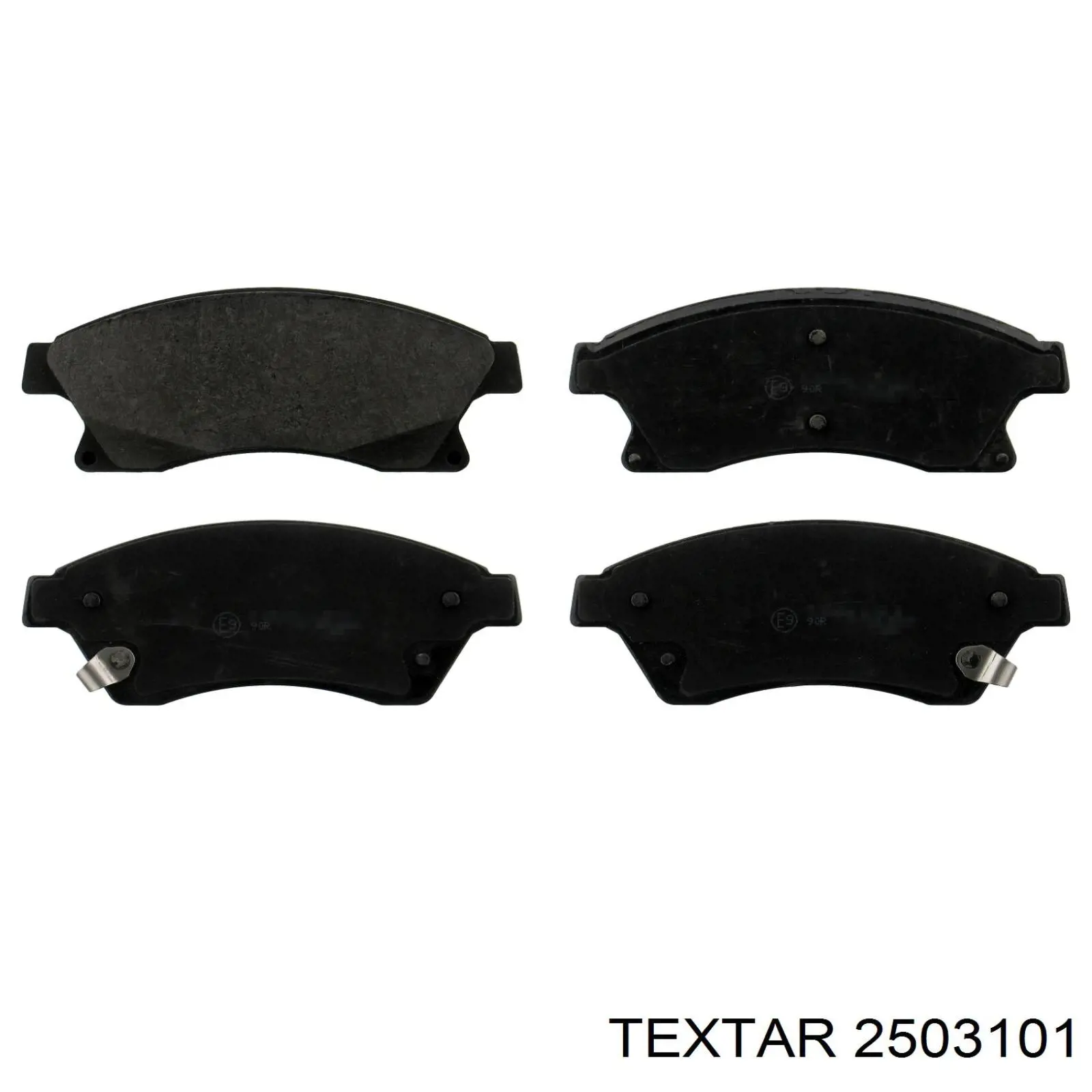 Гальмівні колодки Textar 2503101 ціна, від 18.24 USD