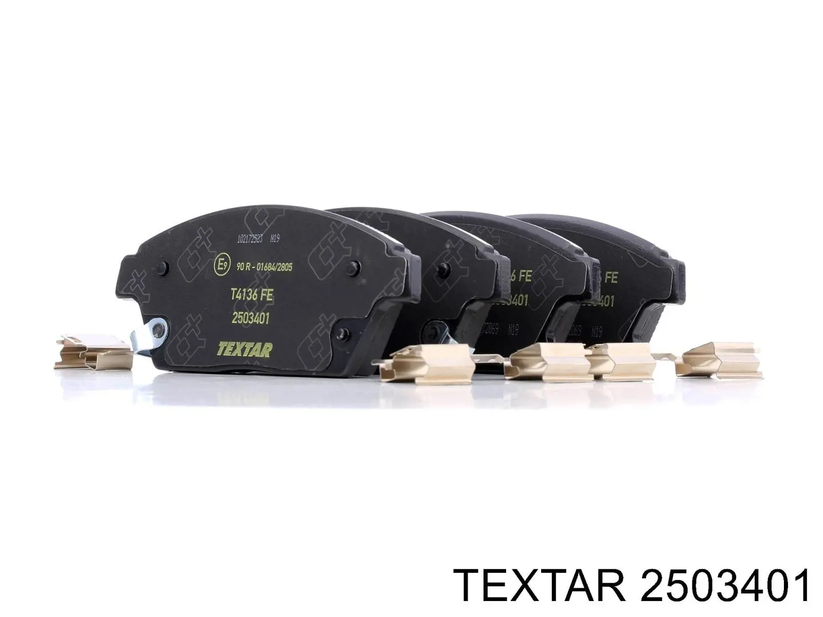 Передні тормозні колодки 2503401 Textar