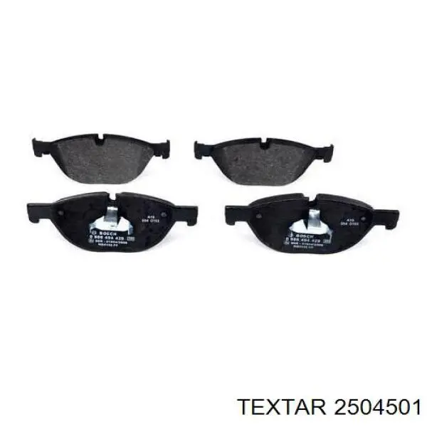 Гальмівні колодки Textar 2504501 ціна, від 84.86 USD