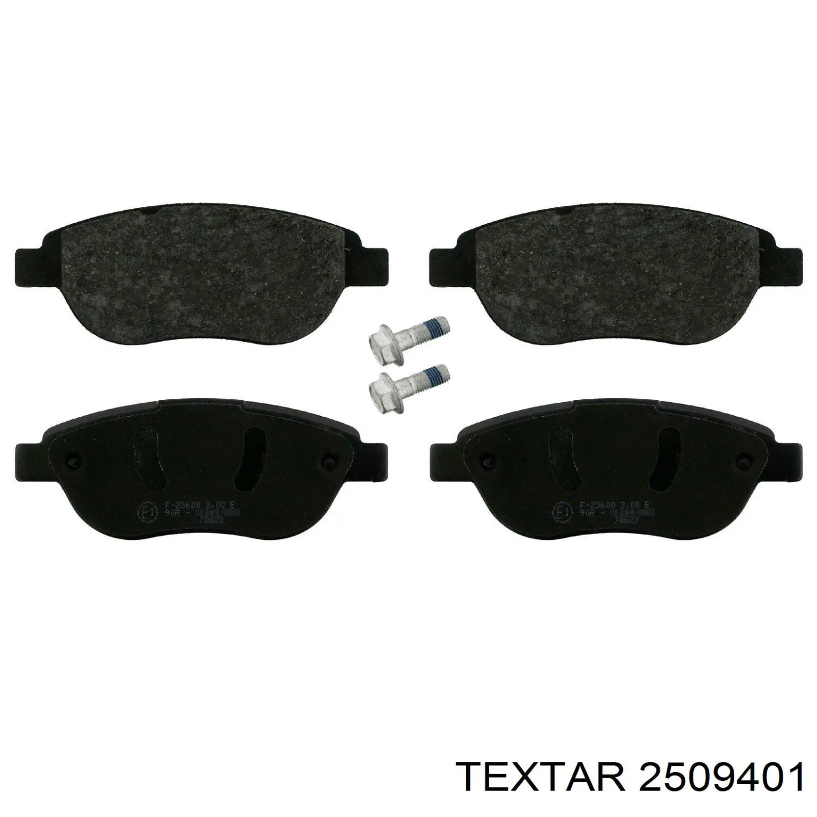 Гальмівні колодки Textar 2509401 ціна, від 17.98 USD