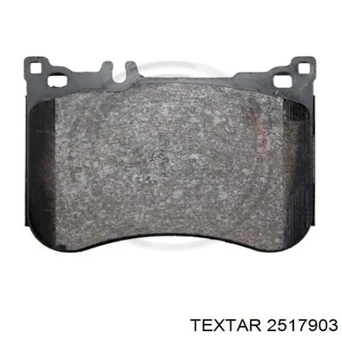 Гальмівні колодки Textar 2517903 ціна, від 114.72 USD