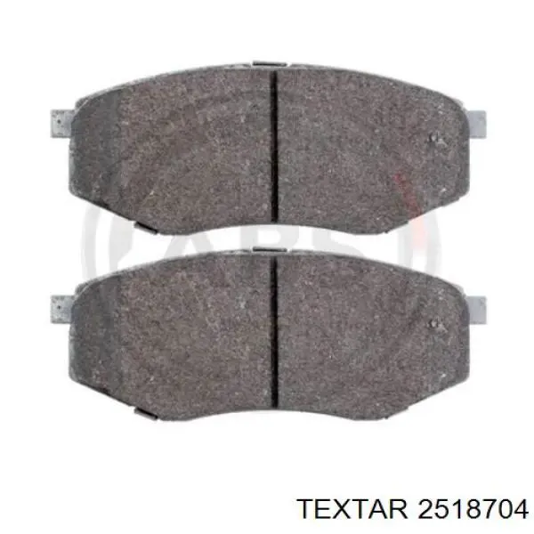 Гальмівні колодки Textar 2518704 ціна, від 27.86 USD
