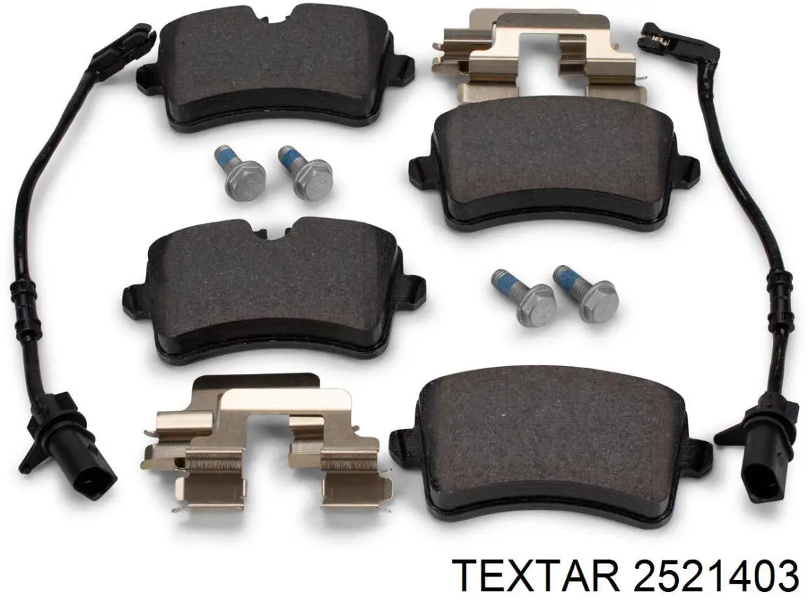 Задні гальмівні колодки Textar 2521403 ціна, від 56.70 USD