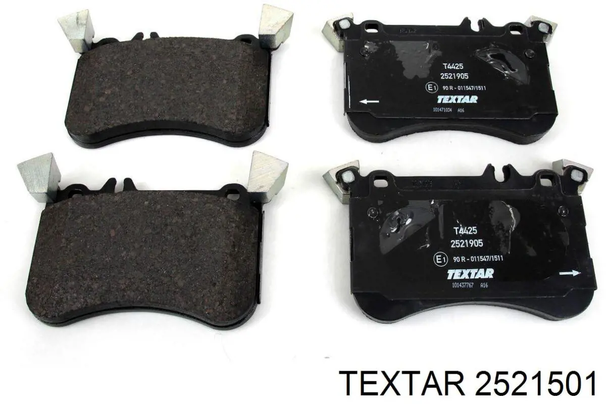 Задні гальмівні колодки Textar 2521501 ціна, від 74.29 USD