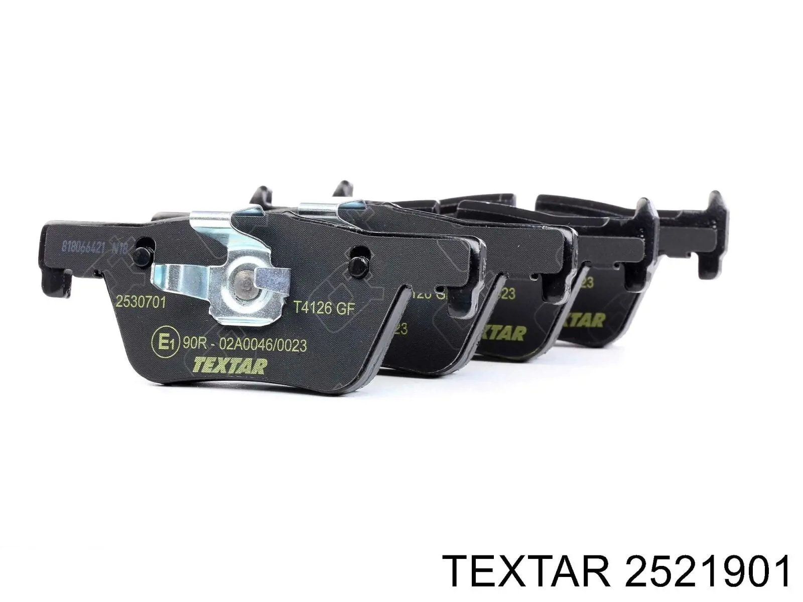 Купити 2521901 Textar Колодки гальмівні передні, дискові