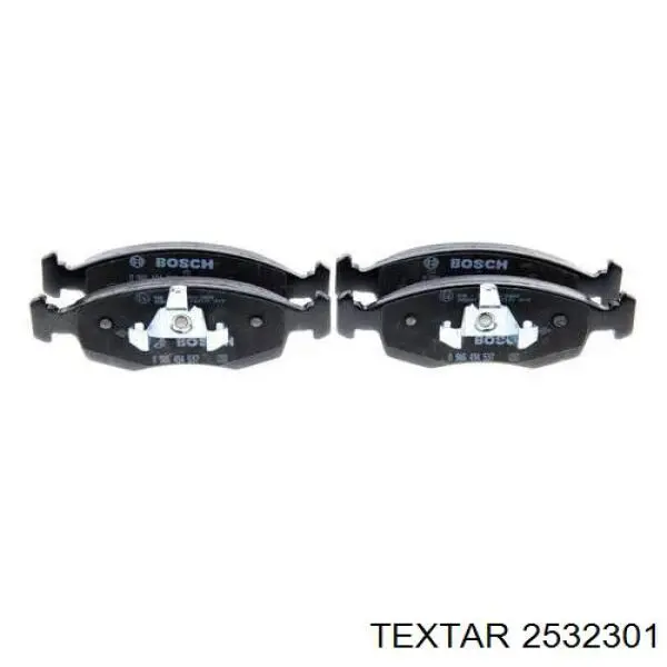 Купити 2532301 Textar Колодки гальмівні передні, дискові