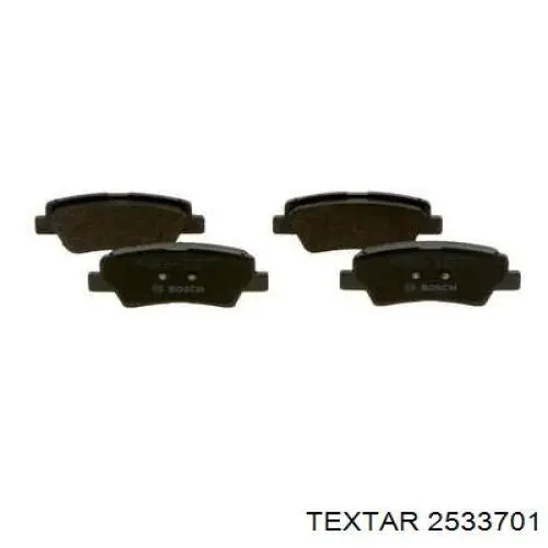 Купити 2533701 Textar Задні колодки
