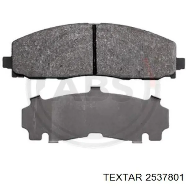 Гальмівні колодки Textar 2537801 ціна, від 46.12 USD