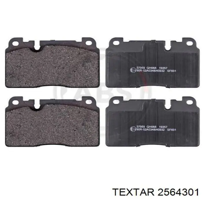 Гальмівні колодки Textar 2564301 ціна, від 60.48 USD