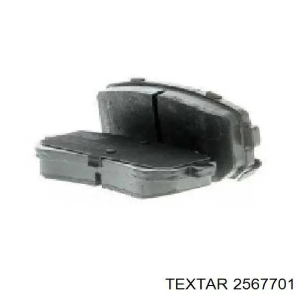 Купити 2567701 Textar Задні колодки