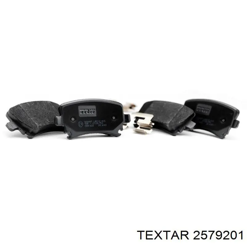 Гальмівні колодки Textar 2579201 ціна, від 33.41 USD