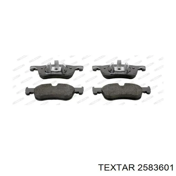 Купити 2583601 Textar Колодки гальмівні передні, дискові