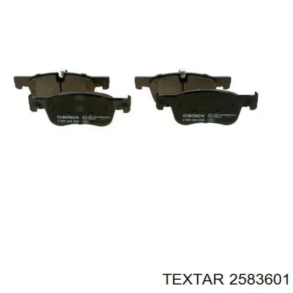 Гальмівні колодки Textar 2583601 ціна, від 30.58 USD