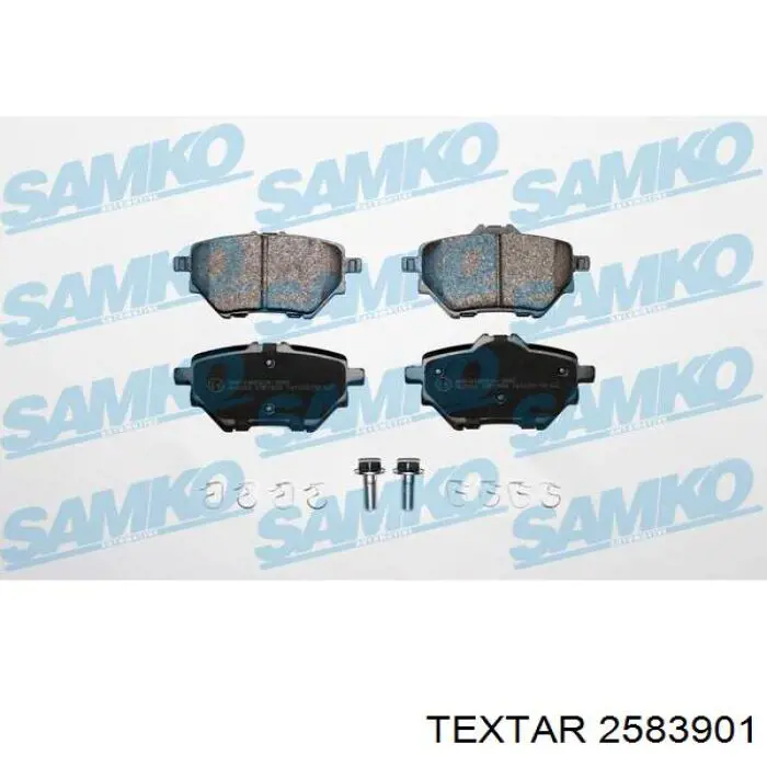 Купити 2583901 Textar Задні колодки