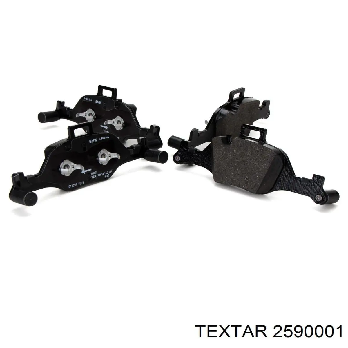 Тормозні колодки Textar 2590001