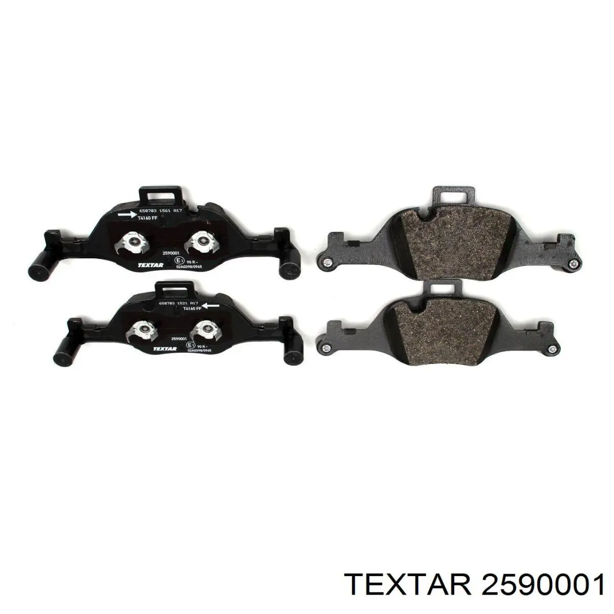 Гальмівні колодки Textar 2590001 ціна, від 119.09 USD