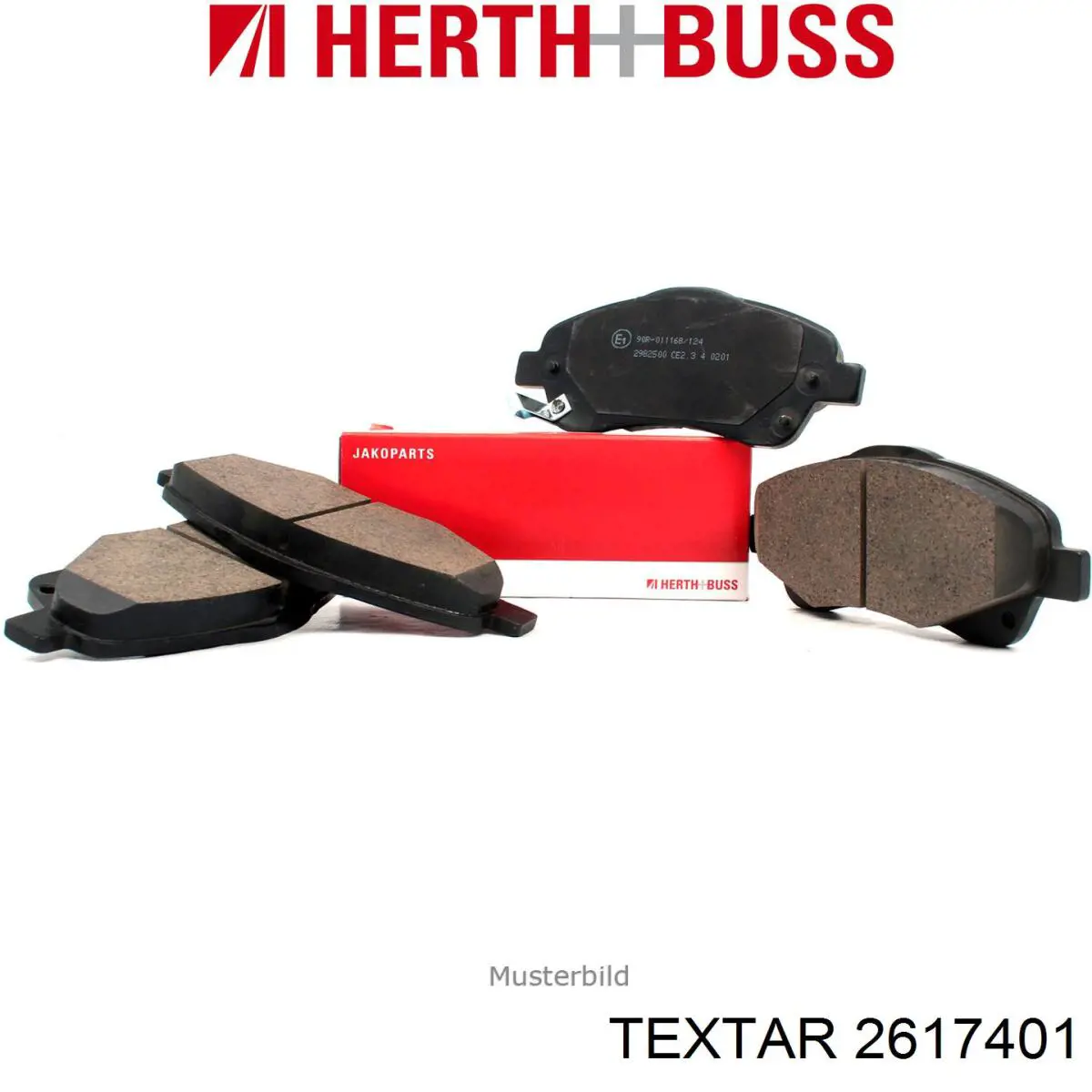 Задні гальмівні колодки Textar 2617401 ціна, від 23.03 USD
