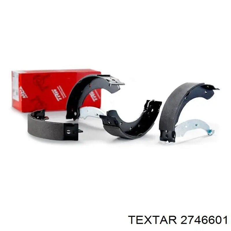 Колодки ручника 2746601 Textar