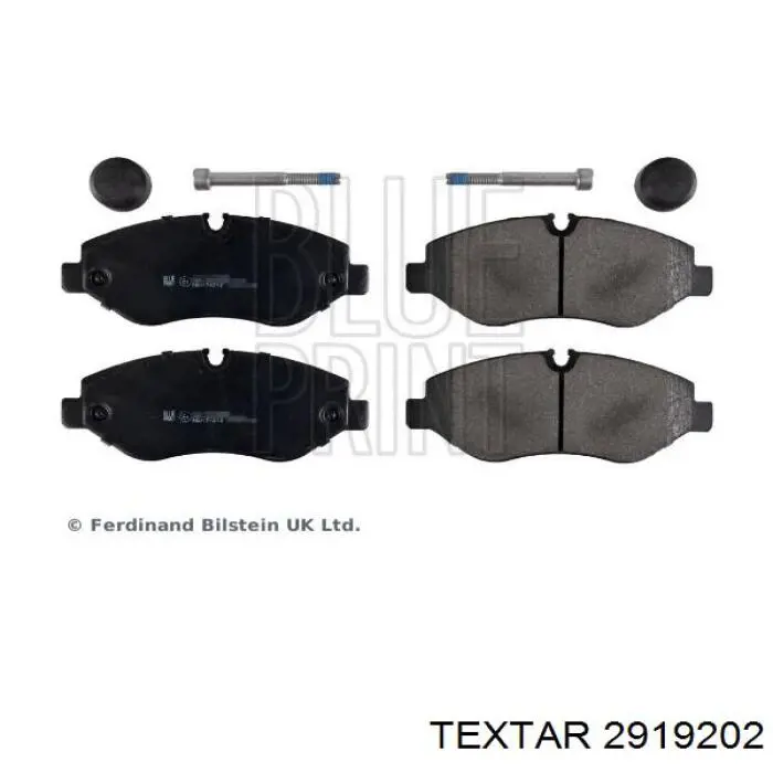 Гальмівні колодки Textar 2919202 ціна, від 49.56 USD