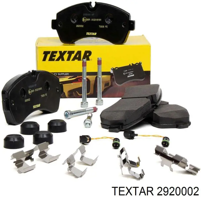 Гальмівні колодки Textar 2920002 ціна, від 34.46 USD