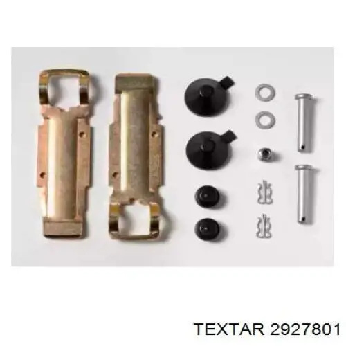 Купити 2927801 Textar Колодки гальмівні передні, дискові