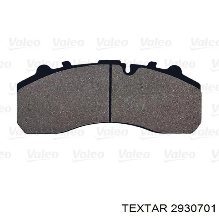 Задні дискові колодки Textar 2930701
