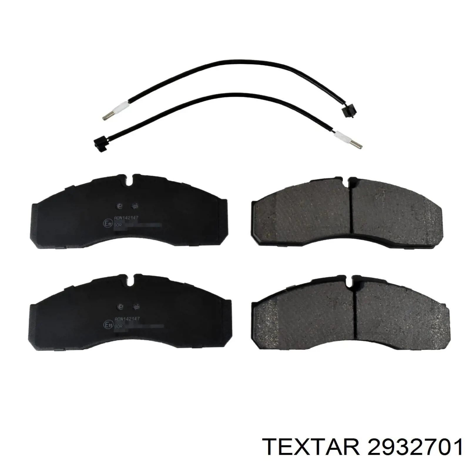 Гальмівні колодки Textar 2932701 ціна, від 31.39 USD