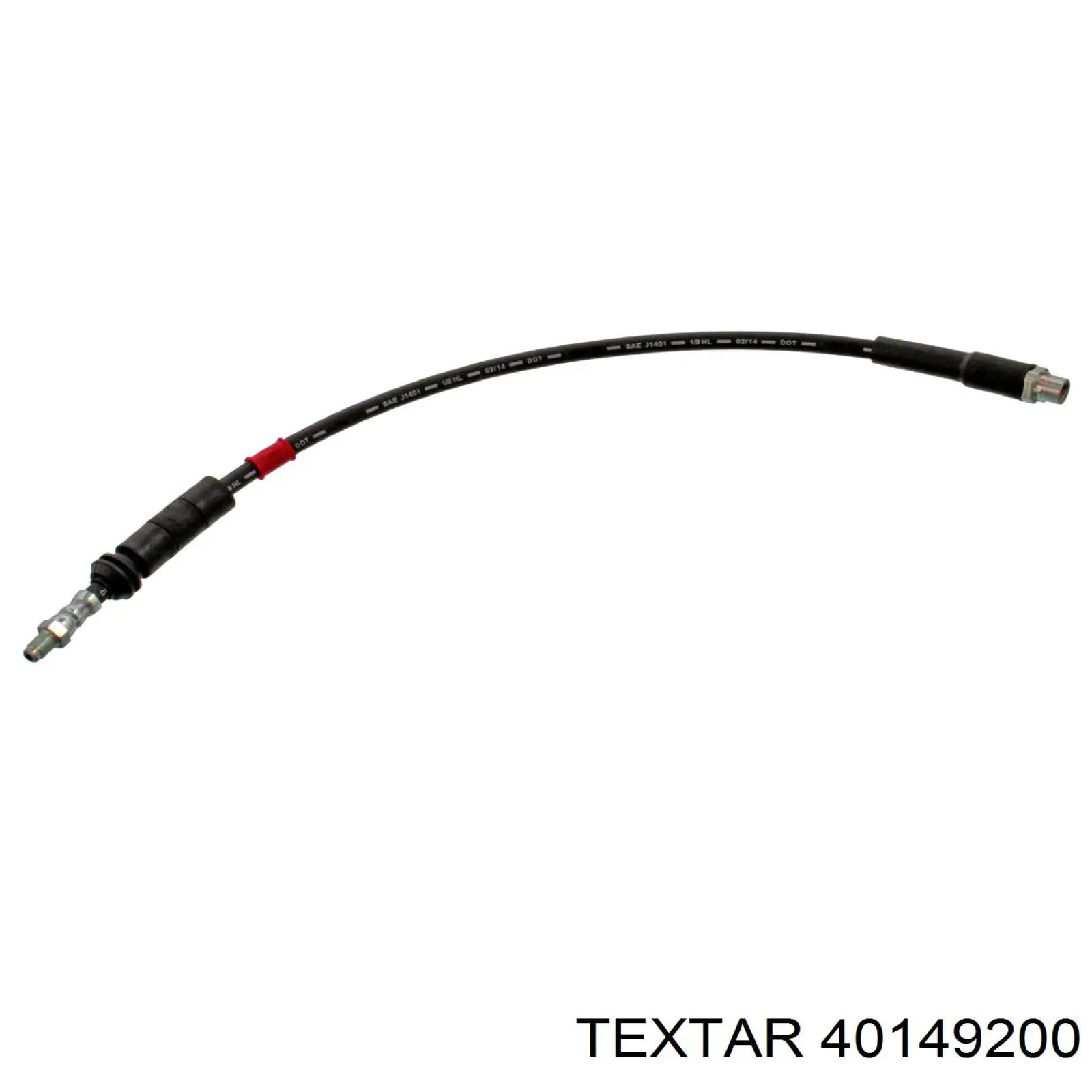 40149200 Textar Гнучка гальмівна трубка