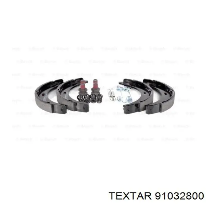 Колодки ручника 91032800 Textar