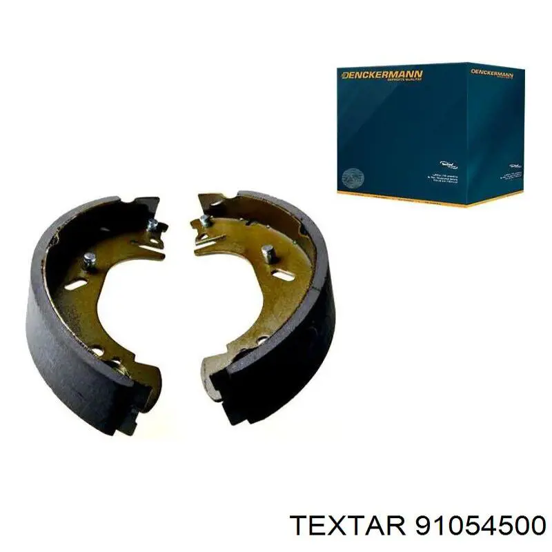 91054500 Textar Колодки гальмівні задні, барабанні