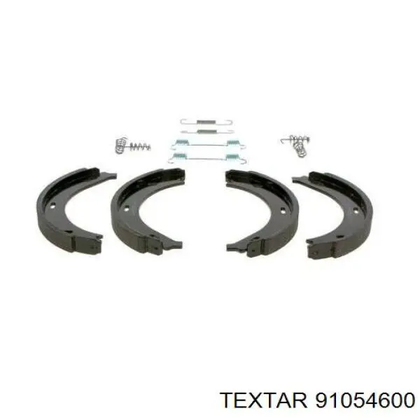 Колодки ручника 91054600 Textar