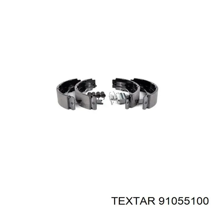 Купити 91055100 Textar Гальмівні колодки гальма стоянки