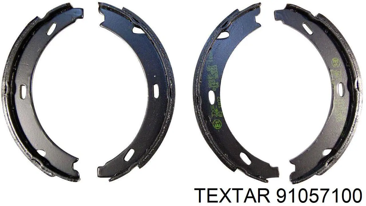 Колодки ручника 91057100 Textar