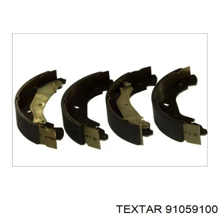 Купити 91059100 Textar Колодки гальмові задні, барабанні