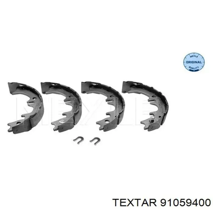 Купити 91059400 Textar Гальмівні колодки гальма стоянки
