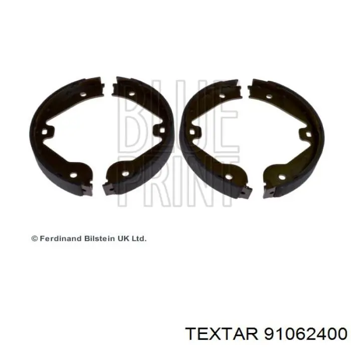 Колодки стоянкового гальма Textar 91062400