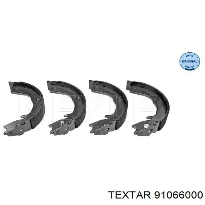 Купити 91066000 Textar Гальмівні колодки гальма стоянки